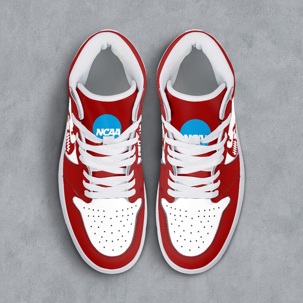 Footwearstorm Indiana Hoosiers AJ1 High Sneakers Shoes For Men And Women 3009266