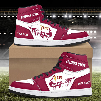 Footwearstorm Arizona State Sun Devils AJ1 High Sneakers Shoes For Men And Women 3009250
