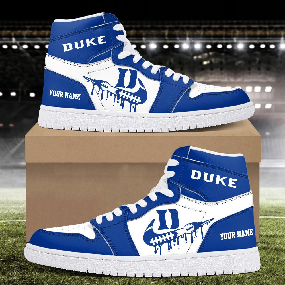 Footwearstorm Duke Blue Devils AJ1 High Sneakers Shoes For Men And Women 3009252
