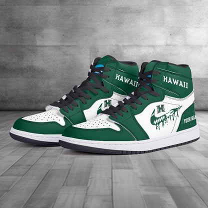 Footwearstorm Hawaii Rainbow Warriors AJ1 High Sneakers Shoes For Men And Women 3009254