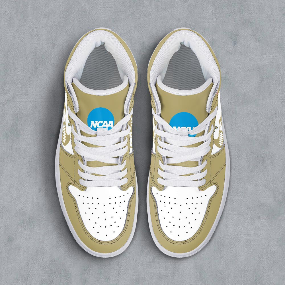 Footwearstorm Georgia Tech Yellow Jackets AJ1 High Sneakers Shoes For Men And Women 3009238