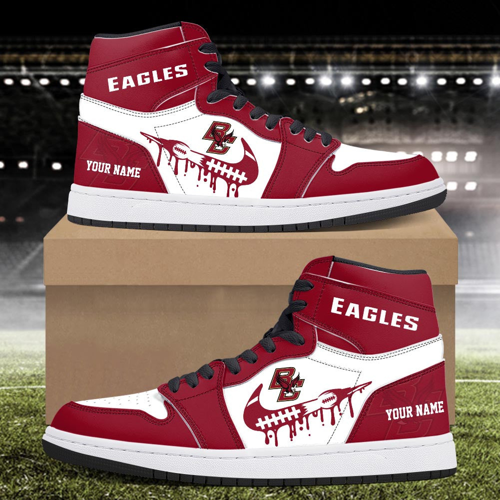 Footwearstorm Boston College Eagles AJ1 High Sneakers Shoes For Men And Women 3009224