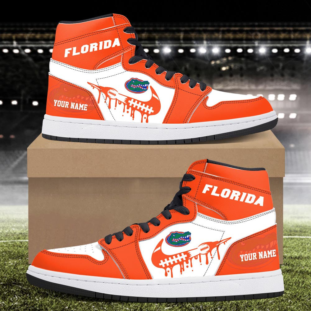 Footwearstorm Florida Gators AJ1 High Sneakers Shoes For Men And Women 3009228