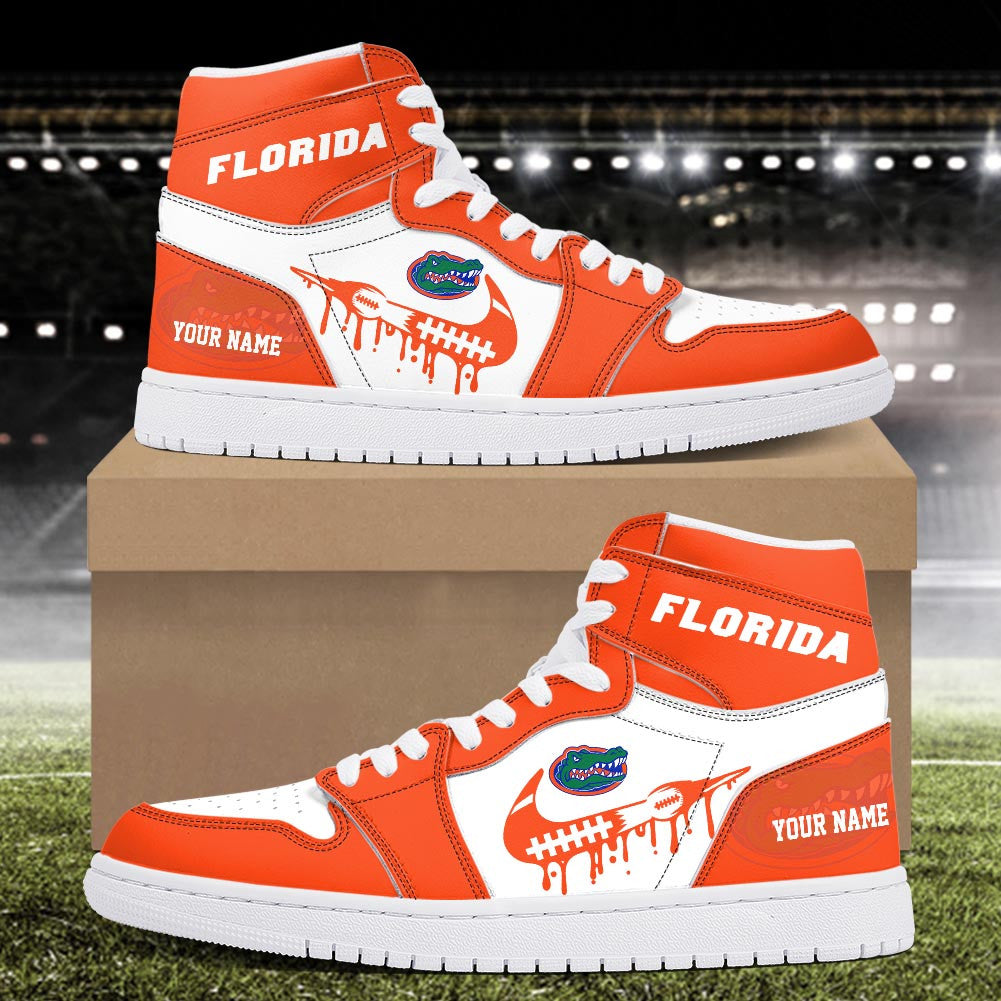 Footwearstorm Florida Gators AJ1 High Sneakers Shoes For Men And Women 3009228