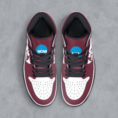 Footwearstorm Mississippi State Bulldogs AJ1 High Sneakers Shoes For Men And Women 3009227