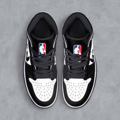 Footwearstorm San Antonio Spurs AJ1 High Sneakers Shoes For Men And Women 30096