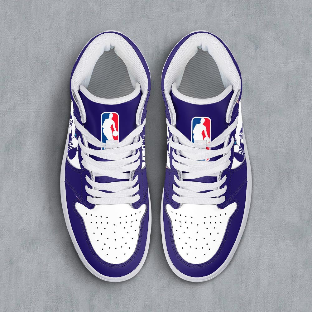 Footwearstorm Charlotte Hornets AJ1 High Sneakers Shoes For Men And Women 300910