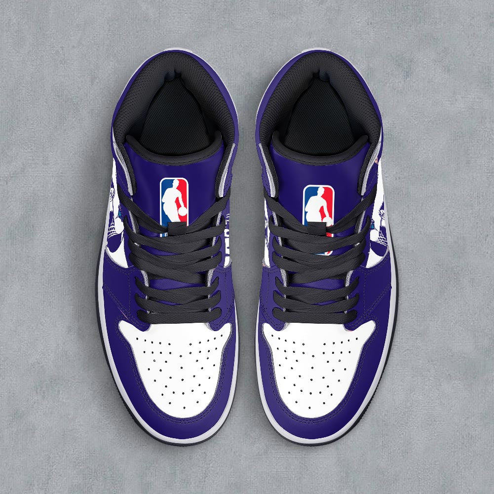 Footwearstorm Charlotte Hornets AJ1 High Sneakers Shoes For Men And Women 300910