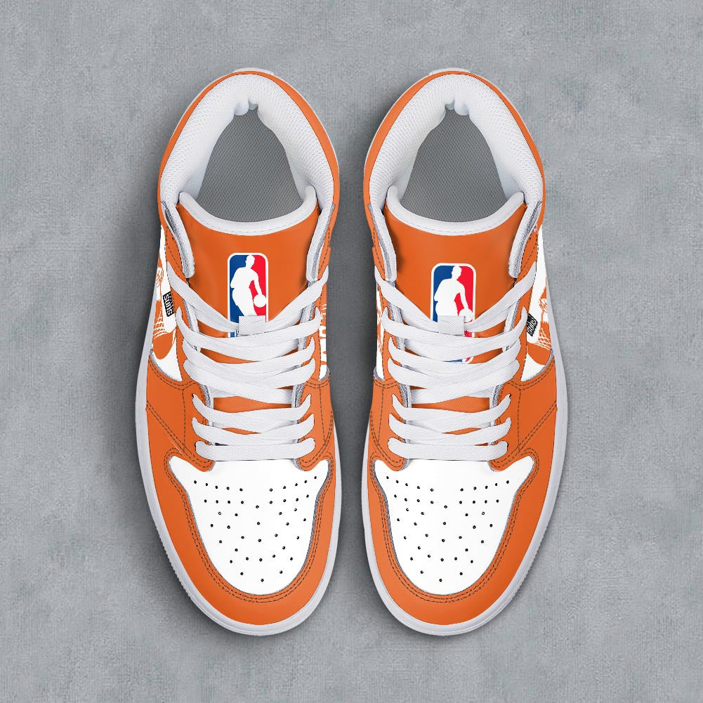 Footwearstorm Phoenix Suns AJ1 High Sneakers Shoes For Men And Women 30097