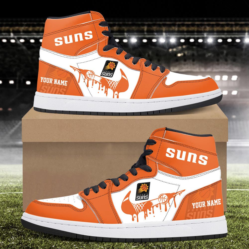 Footwearstorm Phoenix Suns AJ1 High Sneakers Shoes For Men And Women 30097