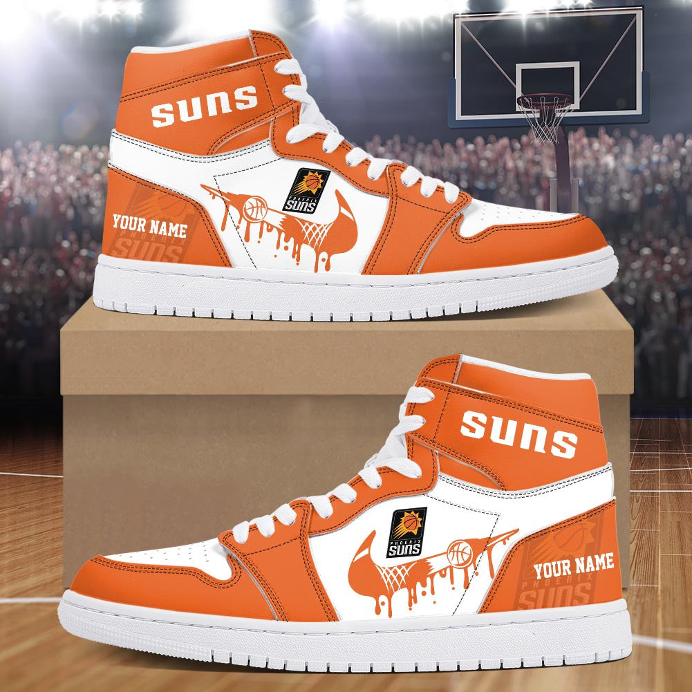 Footwearstorm Phoenix Suns AJ1 High Sneakers Shoes For Men And Women 30097