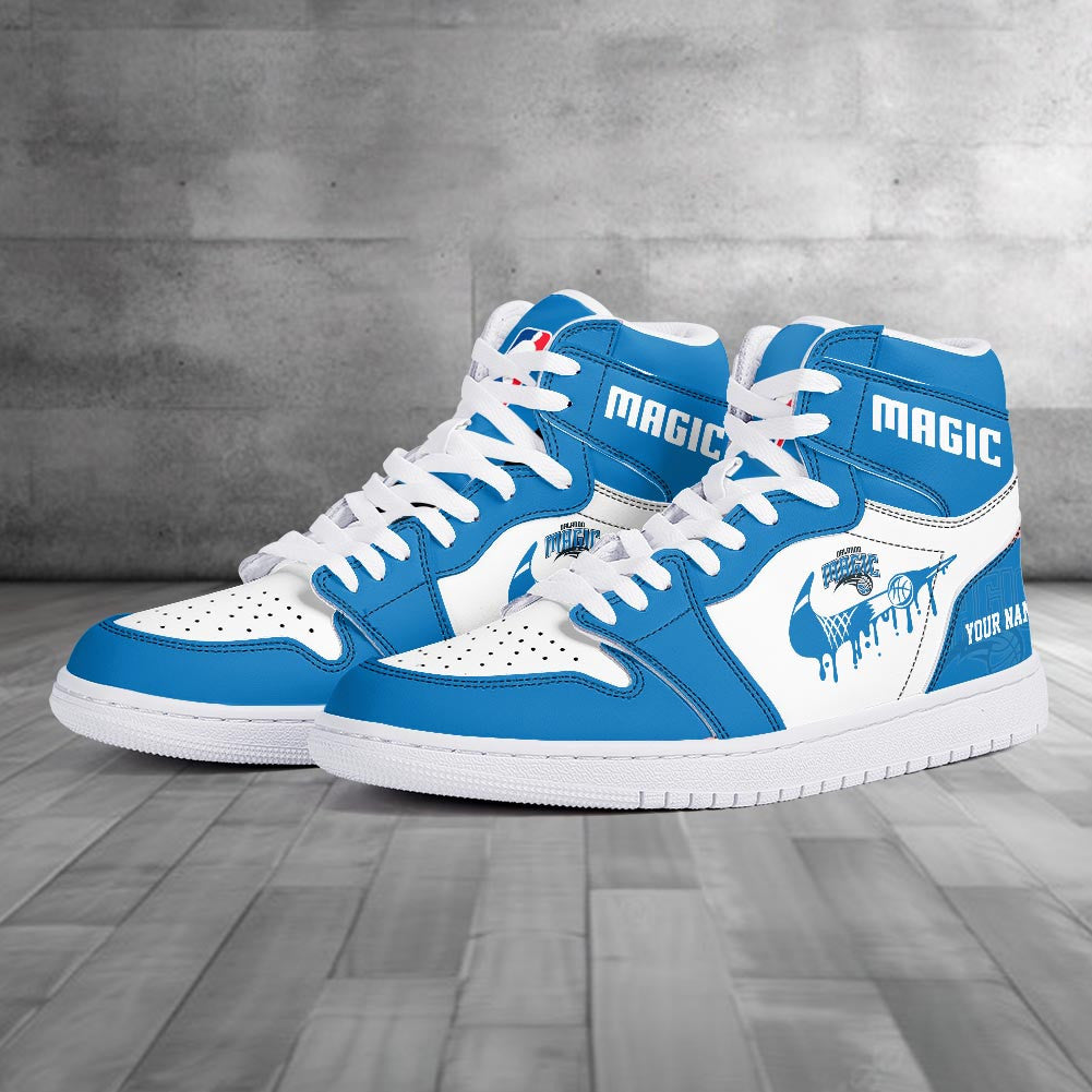 Footwearstorm Orlando Magic AJ1 High Sneakers Shoes For Men And Women 30099