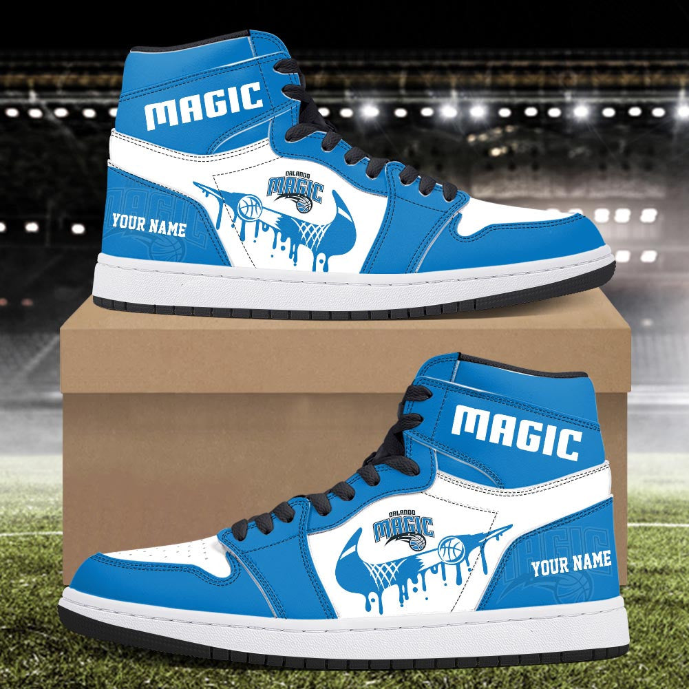 Footwearstorm Orlando Magic AJ1 High Sneakers Shoes For Men And Women 30099