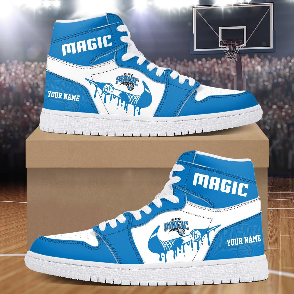Footwearstorm Orlando Magic AJ1 High Sneakers Shoes For Men And Women 30099