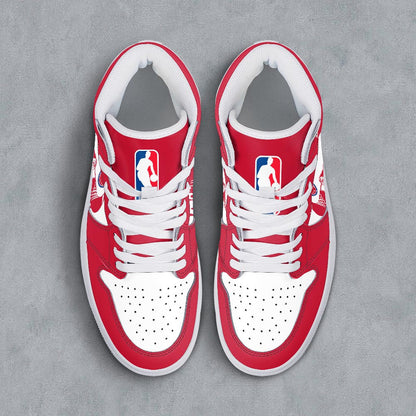 Footwearstorm Detroit Pistons AJ1 High Sneakers Shoes For Men And Women 30095