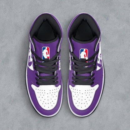 Footwearstorm Sacramento Kings AJ1 High Sneakers Shoes For Men And Women 30091