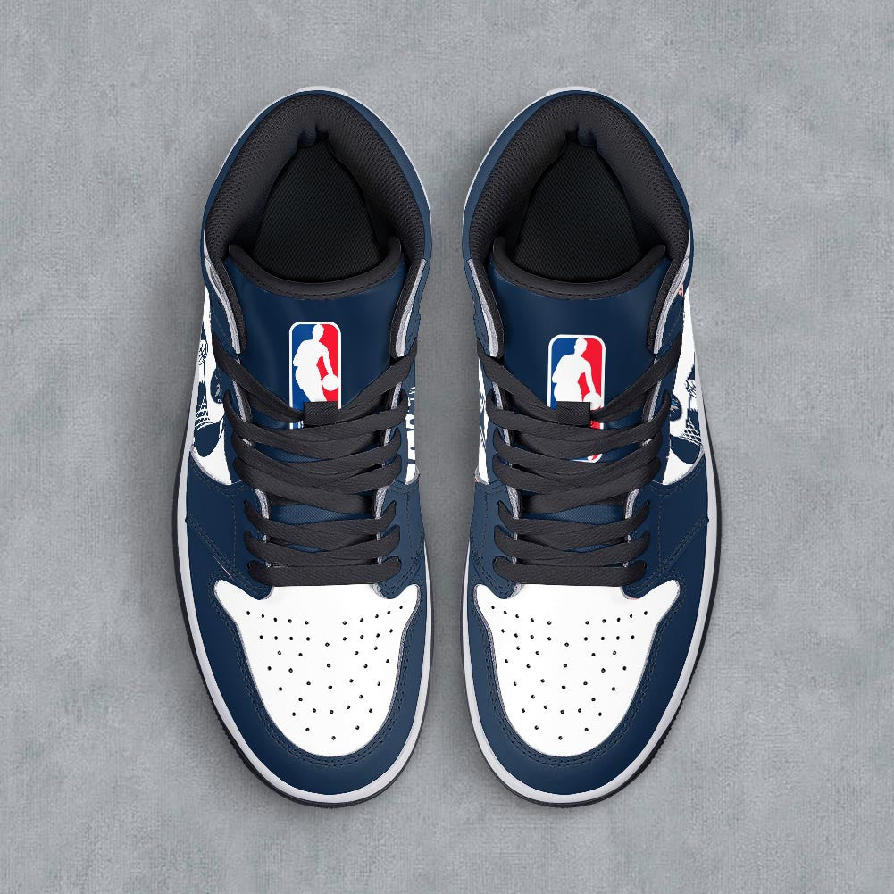 Footwearstorm Minnesota Timberwolves AJ1 High Sneakers Shoes For Men And Women 300928