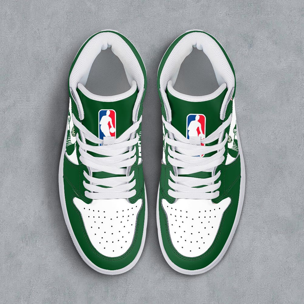 Footwearstorm Milwaukee Bucks AJ1 High Sneakers Shoes For Men And Women 300924