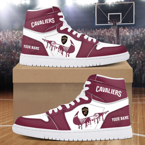 Footwearstorm Cleveland Cavaliers AJ1 High Sneakers Shoes For Men And Women 300925