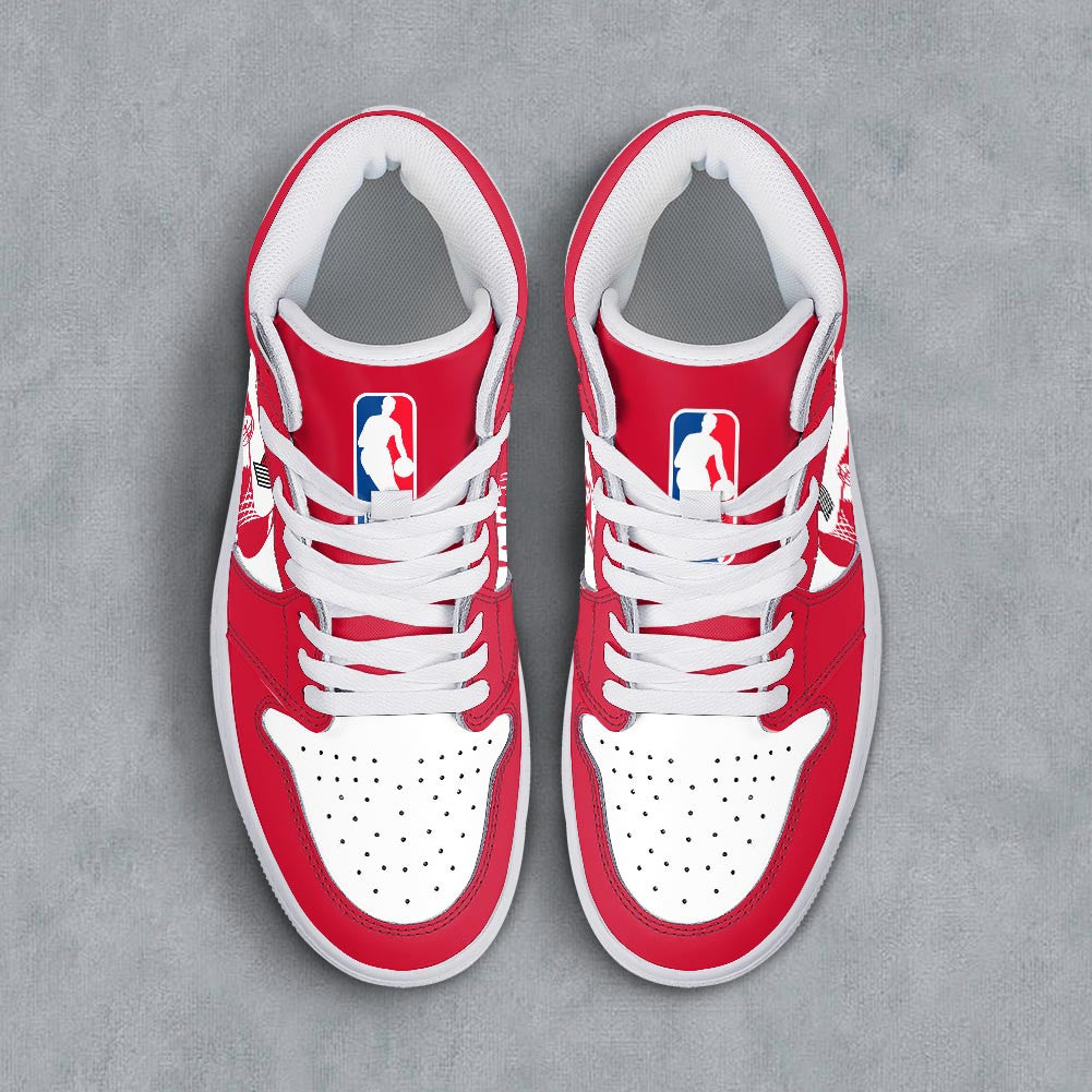 Footwearstorm Portland Trail Blazers AJ1 High Sneakers Shoes For Men And Women 300918