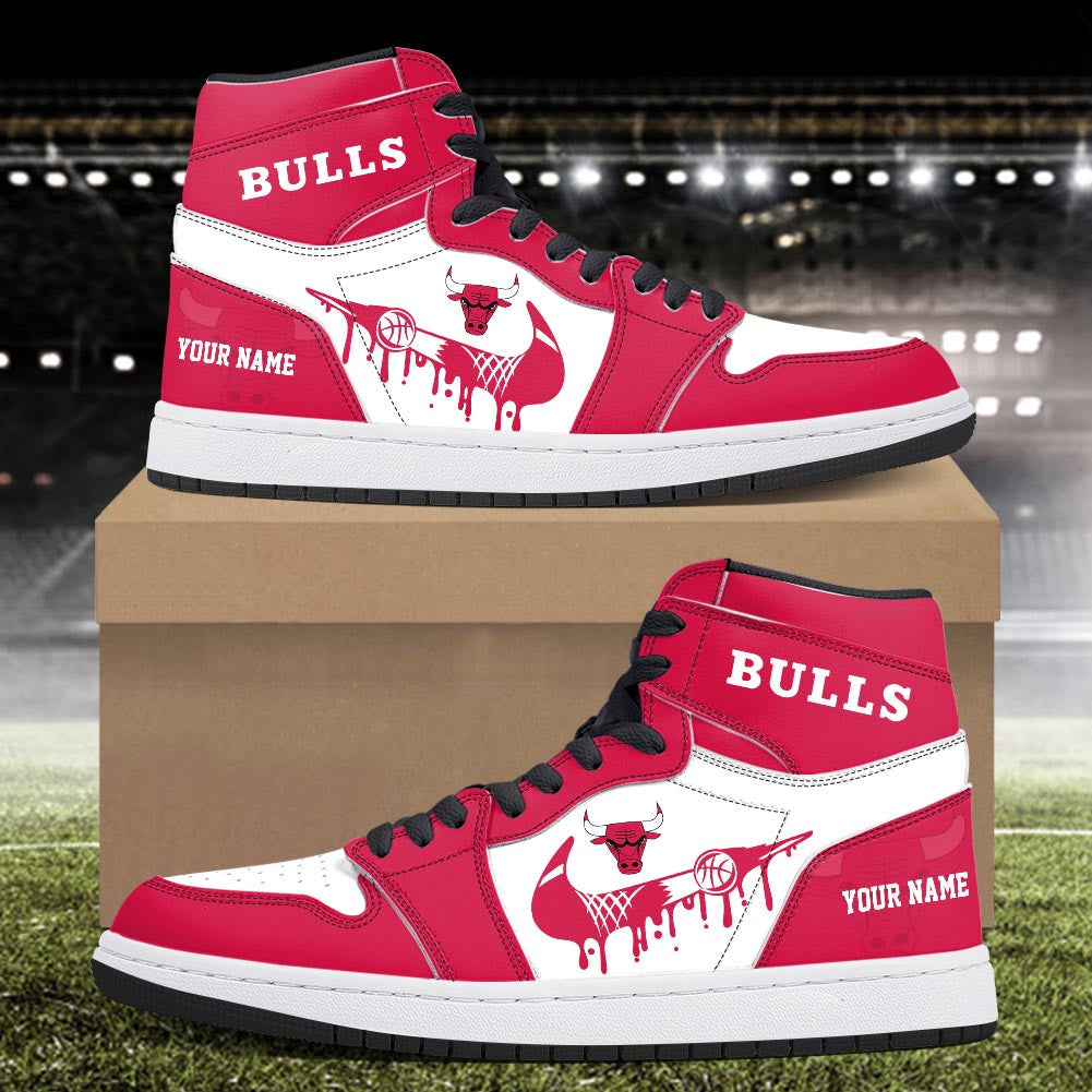 Footwearstorm Chicago Bulls AJ1 High Sneakers Shoes For Men And Women 300912