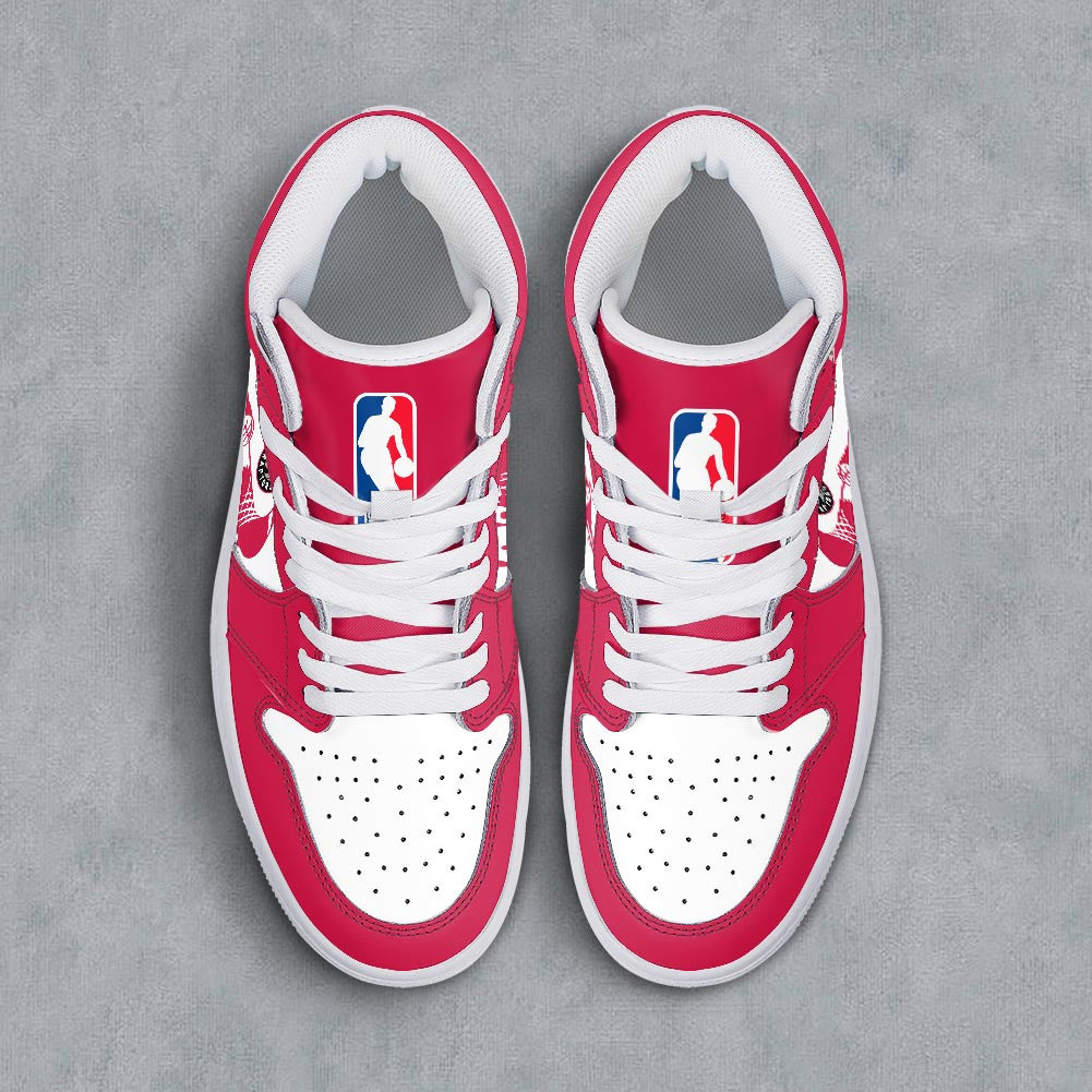 Footwearstorm Toronto Raptors AJ1 High Sneakers Shoes For Men And Women 300916