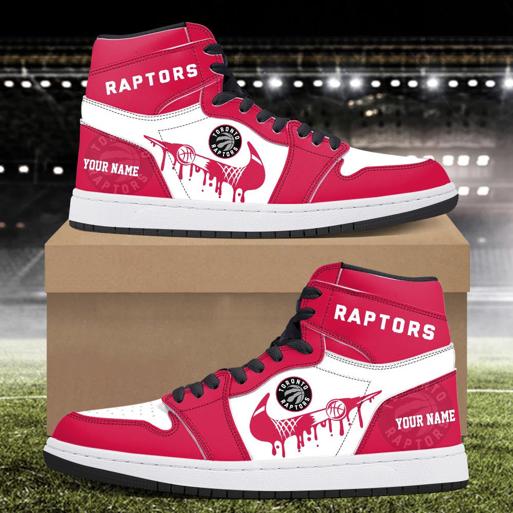 Footwearstorm Toronto Raptors AJ1 High Sneakers Shoes For Men And Women 300916