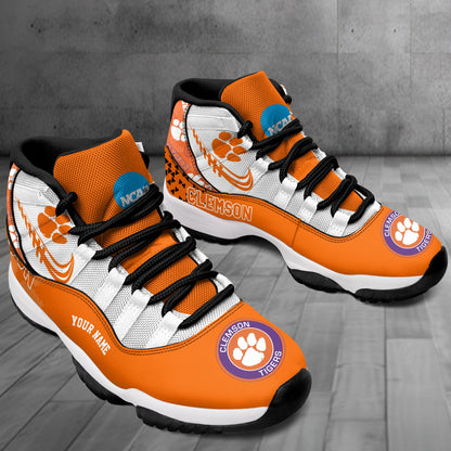 Footwearstorm Clemson Tigers AJ11 Sneakers Shoes For Men And Women 2309346