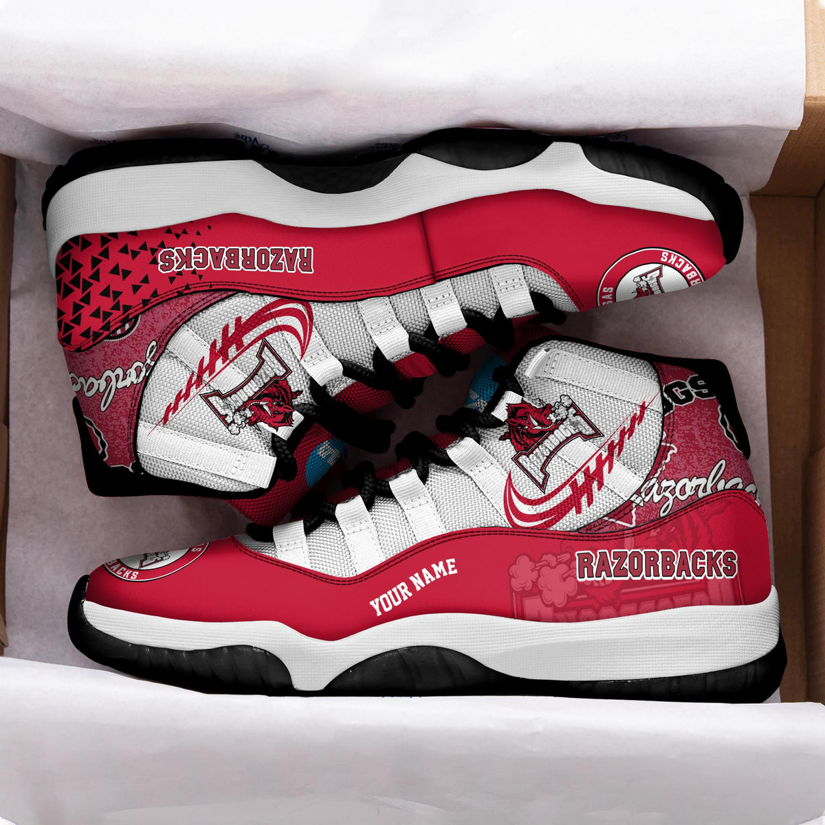 Footwearstorm Arkansas Razorbacks AJ11 Sneakers Shoes For Men And Women 2309341