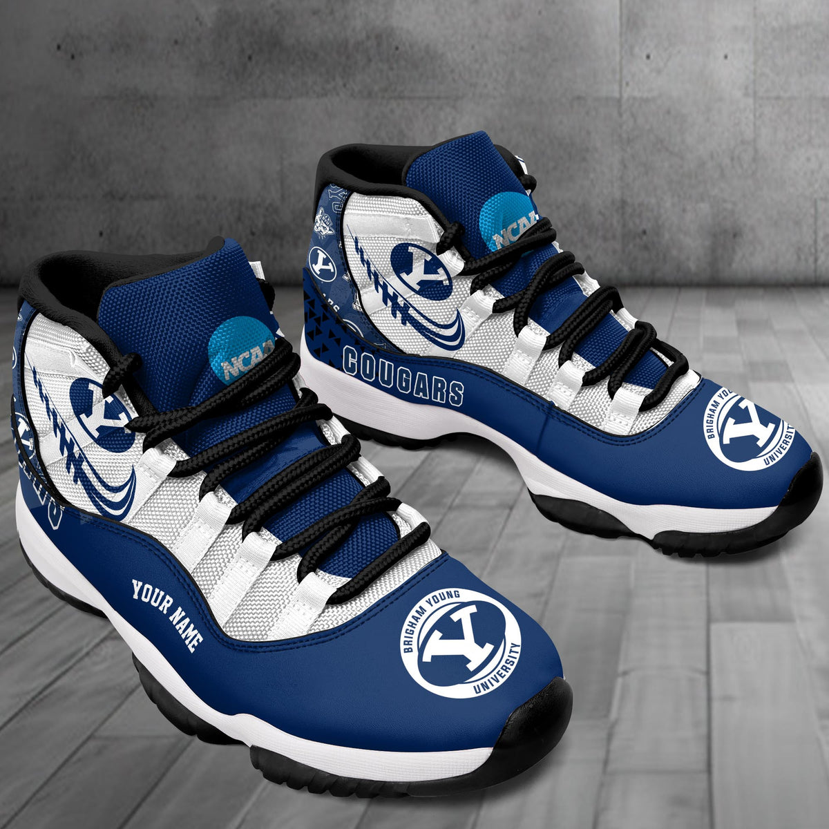 Footwearstorm BYU Cougars AJ11 Sneakers Shoes For Men And Women 2309329