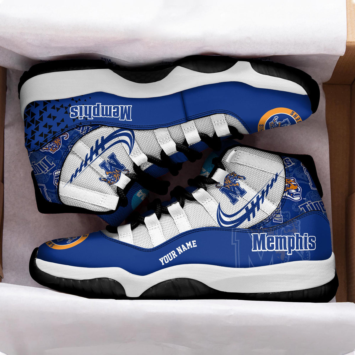 Footwearstorm Memphis Tigers AJ11 Sneakers Shoes For Men And Women 2309325
