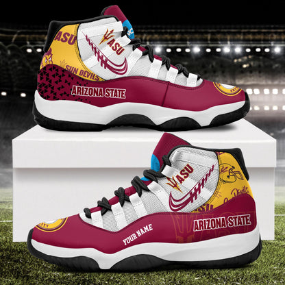 Footwearstorm Arizona State Sun Devils AJ11 Sneakers Shoes For Men And Women 2309327