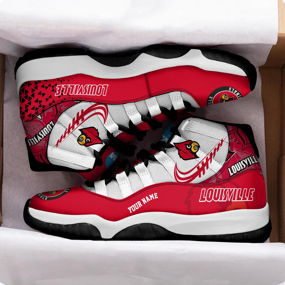 Footwearstorm Louisville Cardinals AJ11 Sneakers Shoes For Men And Women 2309324
