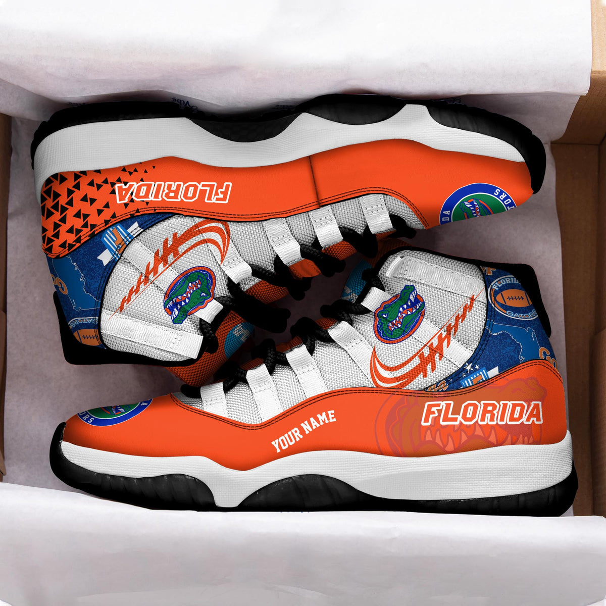 Footwearstorm Florida Gators AJ11 Sneakers Shoes For Men And Women 2309338