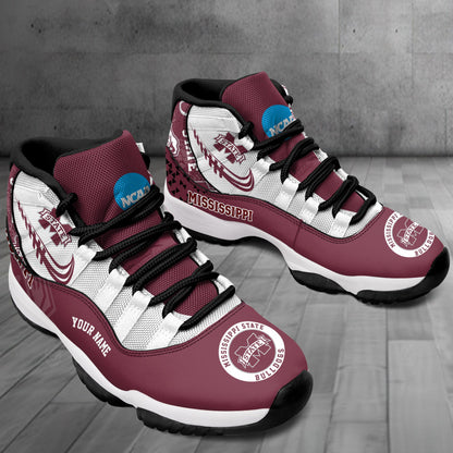 Footwearstorm Mississippi State Bulldogs AJ11 Sneakers Shoes For Men And Women 2309334