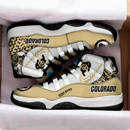 Footwearstorm Colorado Buffaloes AJ11 Sneakers Shoes For Men And Women 2309333