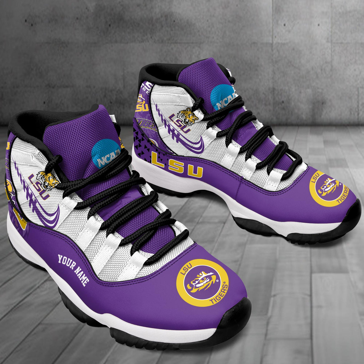 Footwearstorm LSU Tigers AJ11 Sneakers Shoes For Men And Women 2309320