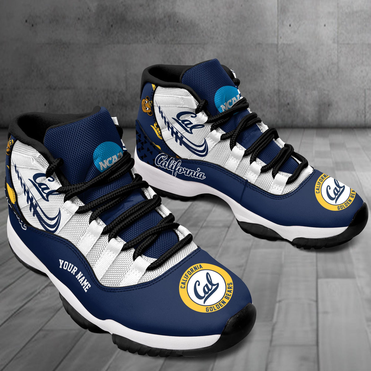 Footwearstorm California Golden Bears AJ11 Sneakers Shoes For Men And Women 2309315