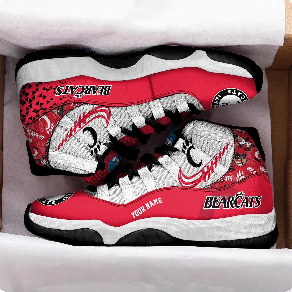 Footwearstorm Cincinnati Bearcats AJ11 Sneakers Shoes For Men And Women 2309312