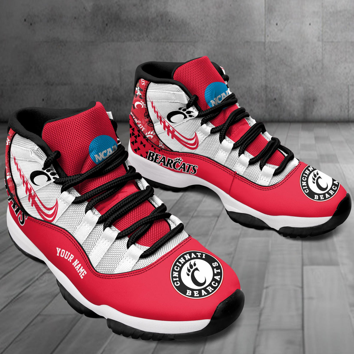 Footwearstorm Cincinnati Bearcats AJ11 Sneakers Shoes For Men And Women 2309312