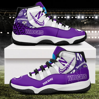 Footwearstorm Northwestern Wildcats AJ11 Sneakers Shoes For Men And Women 2309304