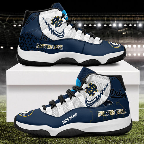 Footwearstorm Notre Dame Fighting Irish AJ11 Sneakers Shoes For Men And Women 2309309
