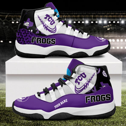 Footwearstorm TCU Horned Frogs AJ11 Sneakers Shoes For Men And Women 2309306
