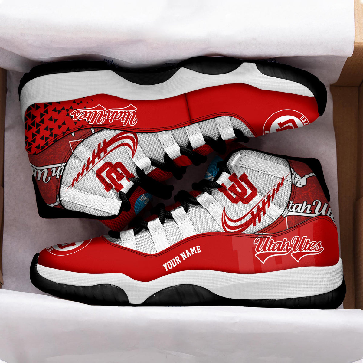 Footwearstorm Utah Utes AJ11 Sneakers Shoes For Men And Women 2309302