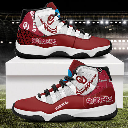 Footwearstorm Oklahoma Sooners AJ11 Sneakers Shoes For Men And Women 2309298