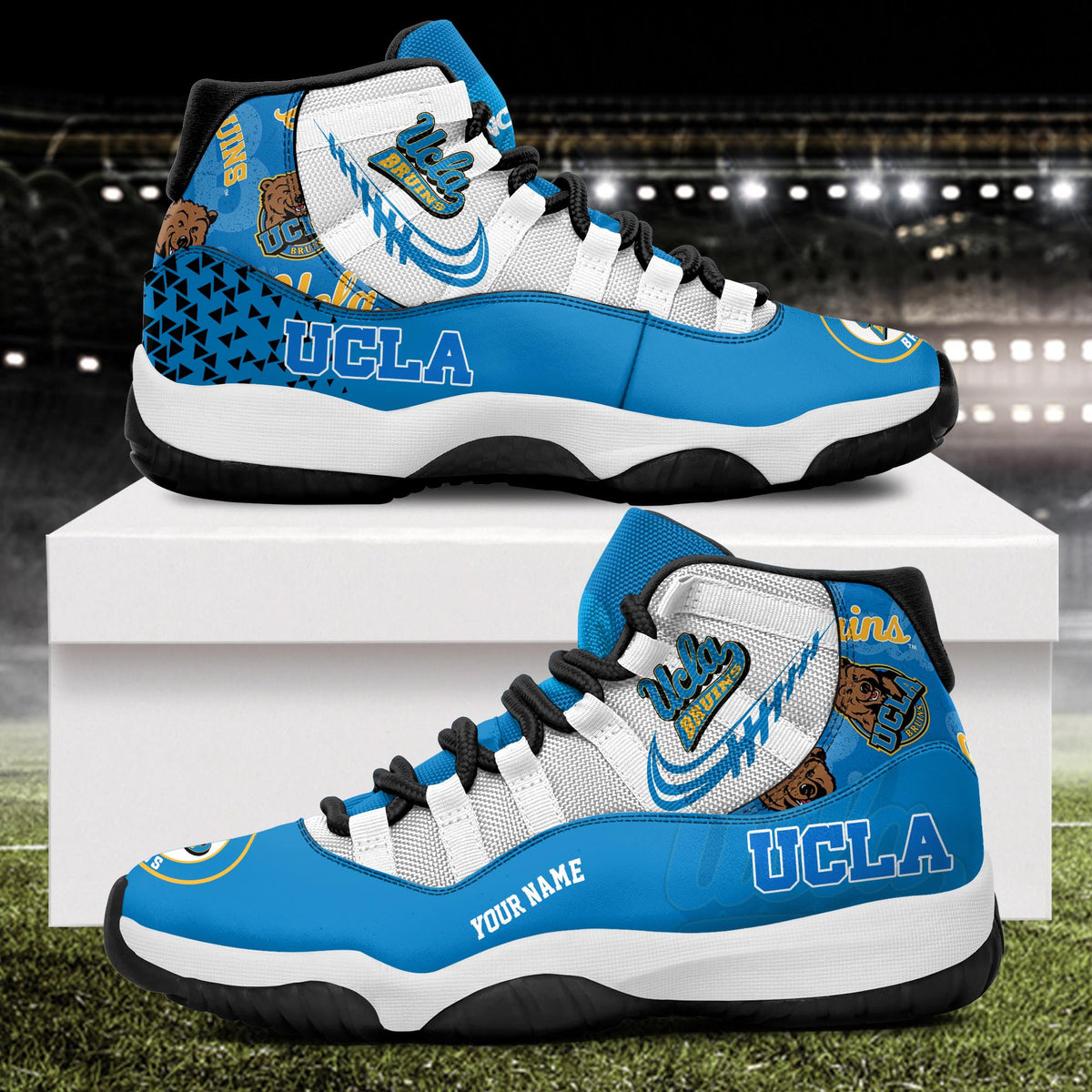 Footwearstorm UCLA Bruins AJ11 Sneakers Shoes For Men And Women 2309291