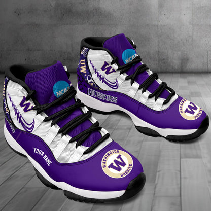 Footwearstorm Washington Huskies AJ11 Sneakers Shoes For Men And Women 2309292