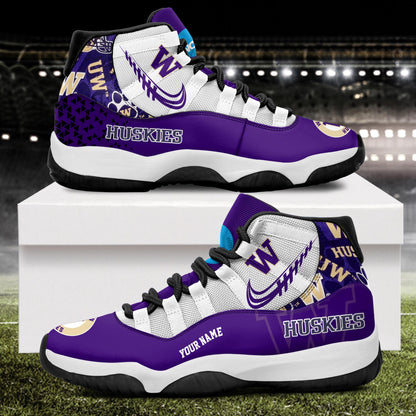 Footwearstorm Washington Huskies AJ11 Sneakers Shoes For Men And Women 2309292