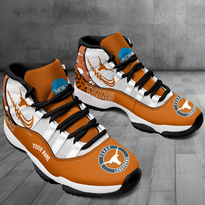 Footwearstorm Texas Longhorns AJ11 Sneakers Shoes For Men And Women 2309290