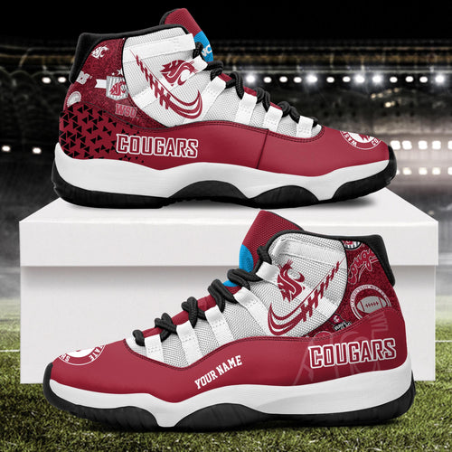Footwearstorm Washington State Cougars AJ11 Sneakers Shoes For Men And Women 2309301